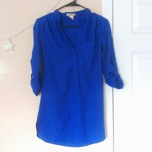 Blue Tunic Top